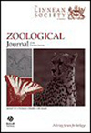 ZOOLOGICAL JOURNAL OF THE LINNEAN SOCIETY雜志封面